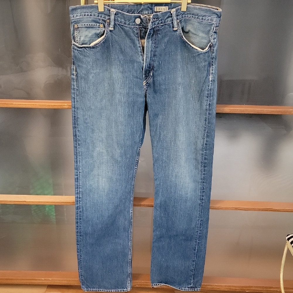 Ralph Lauren Men's Straight Blue Jeans
